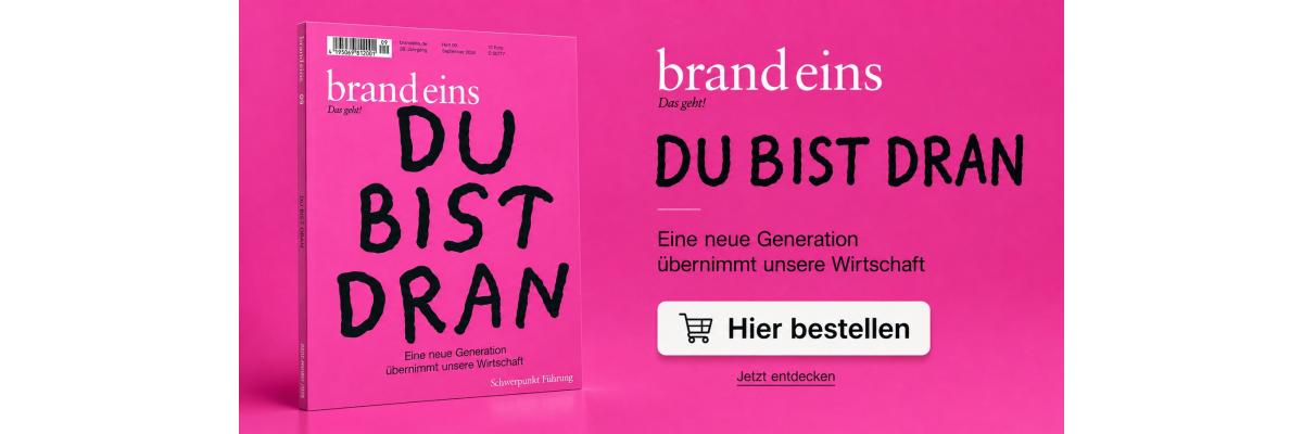 brand eins 9 2026