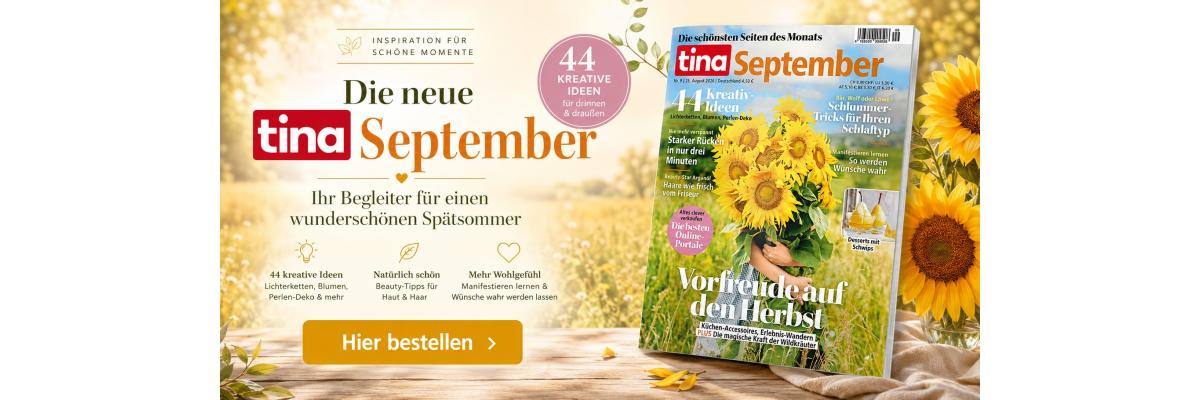 Tina Monthly Ausgabe 9 2026
