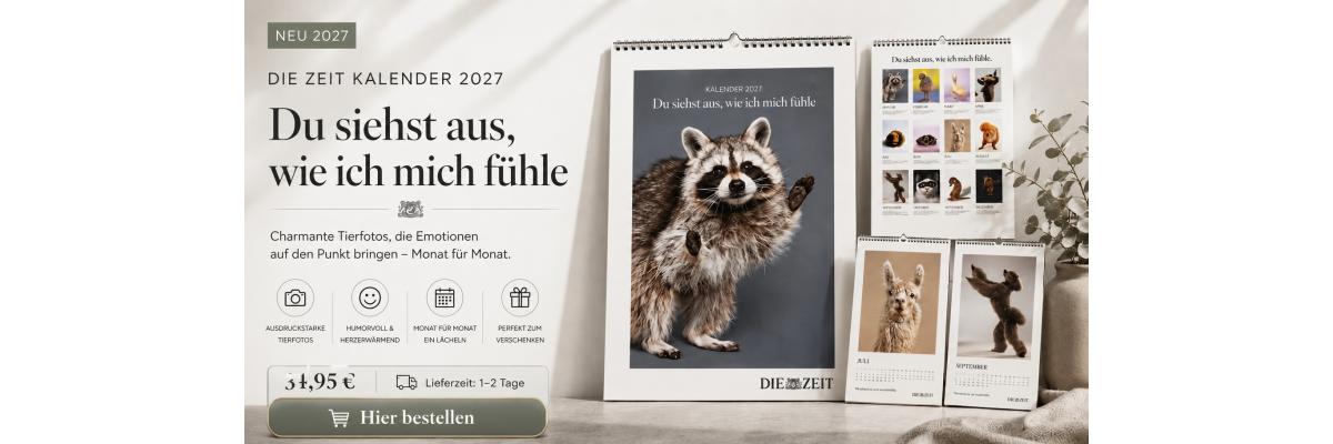 Zeit Kalender 1 2027