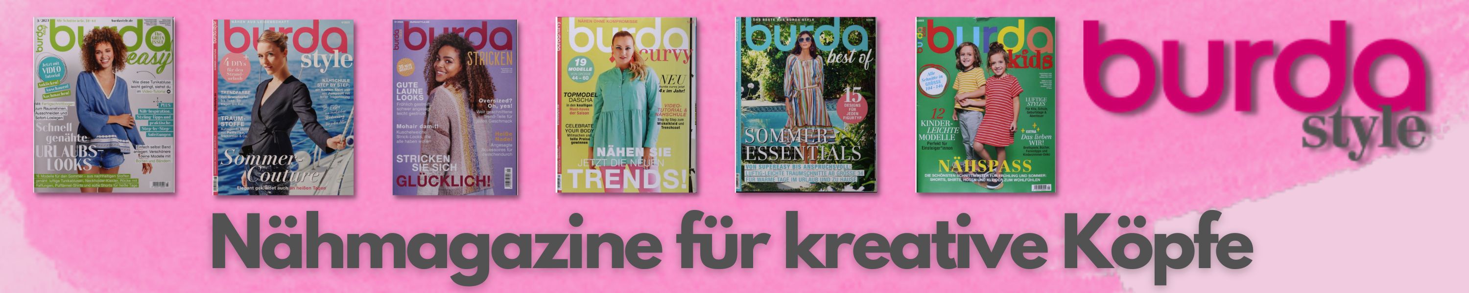 Burda Näh- und Strickmagazine