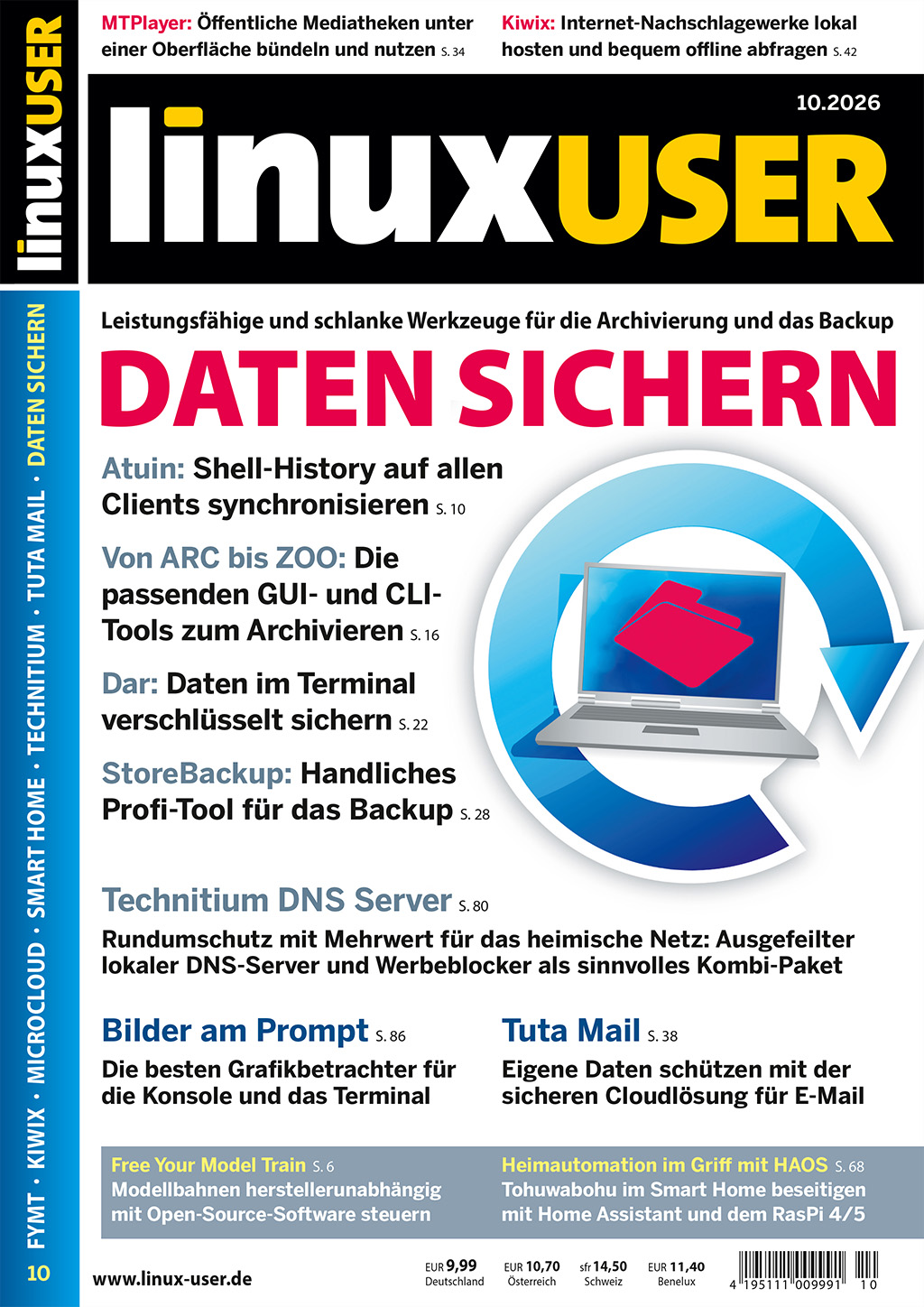 LinuxUser Magazin 10/2026