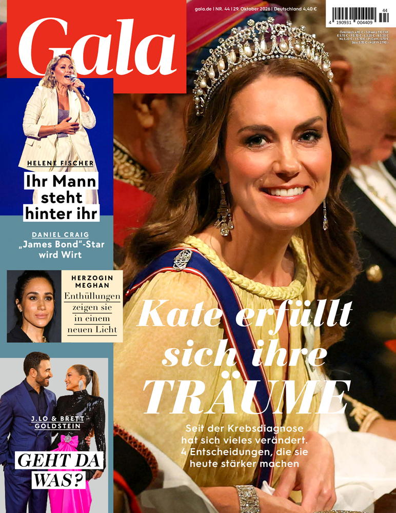 Gala 44/2026 "Kate erf&uuml;llt sich ihre Tr&auml;ume"