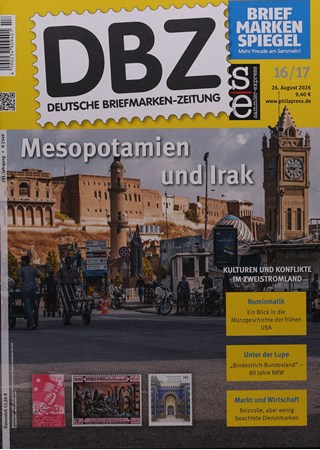 Deutsche Briefmarkenzeitu 17/2026 