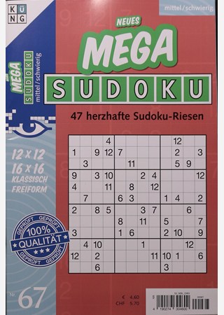 Neues Mega Sudoku 67/2026