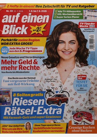 Auf einen Blick 30/2026