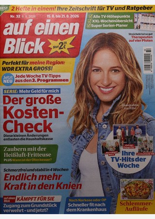 Auf einen Blick 32/2026