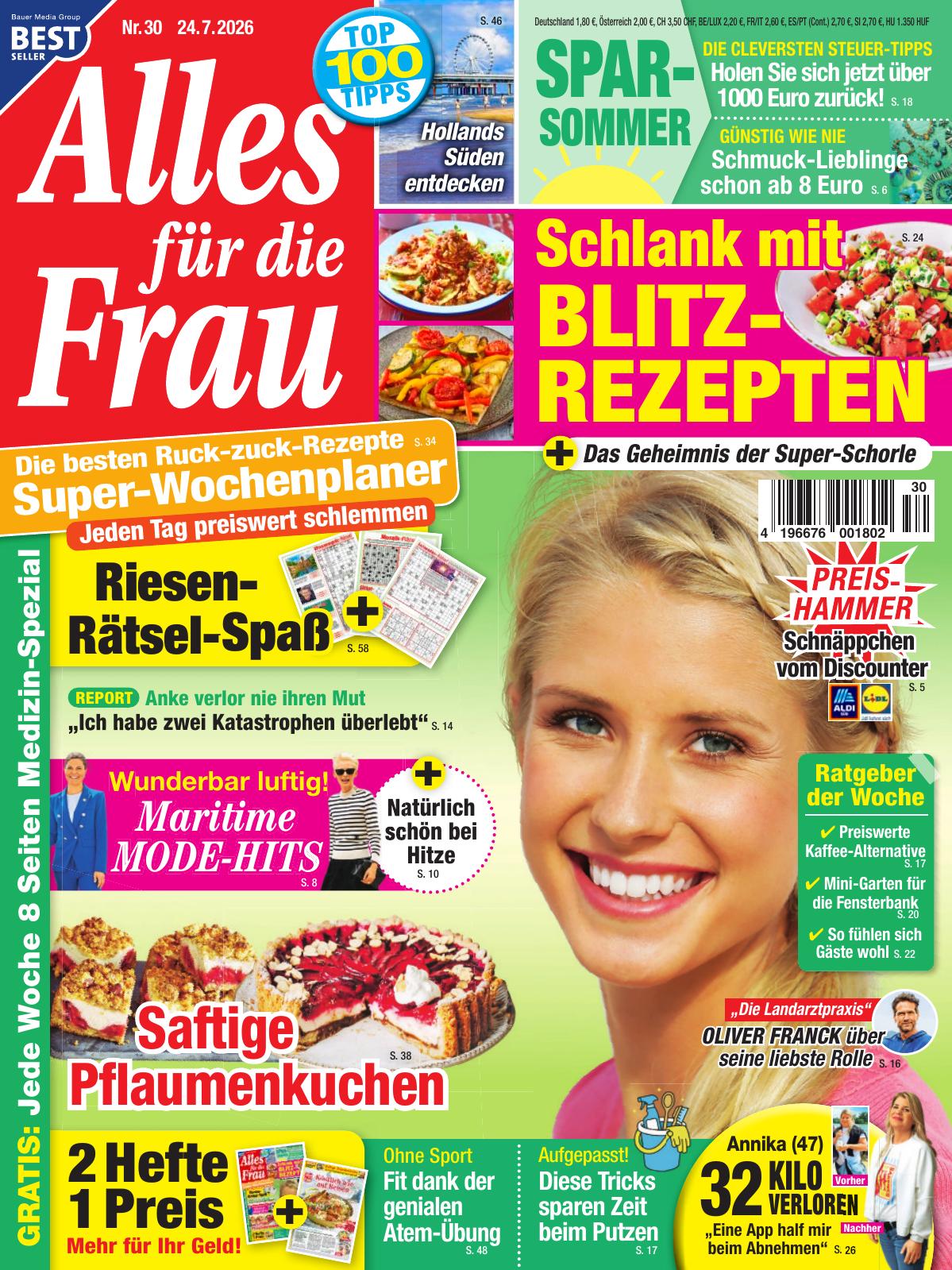 Alles f&uuml;r die Frau 30/2026