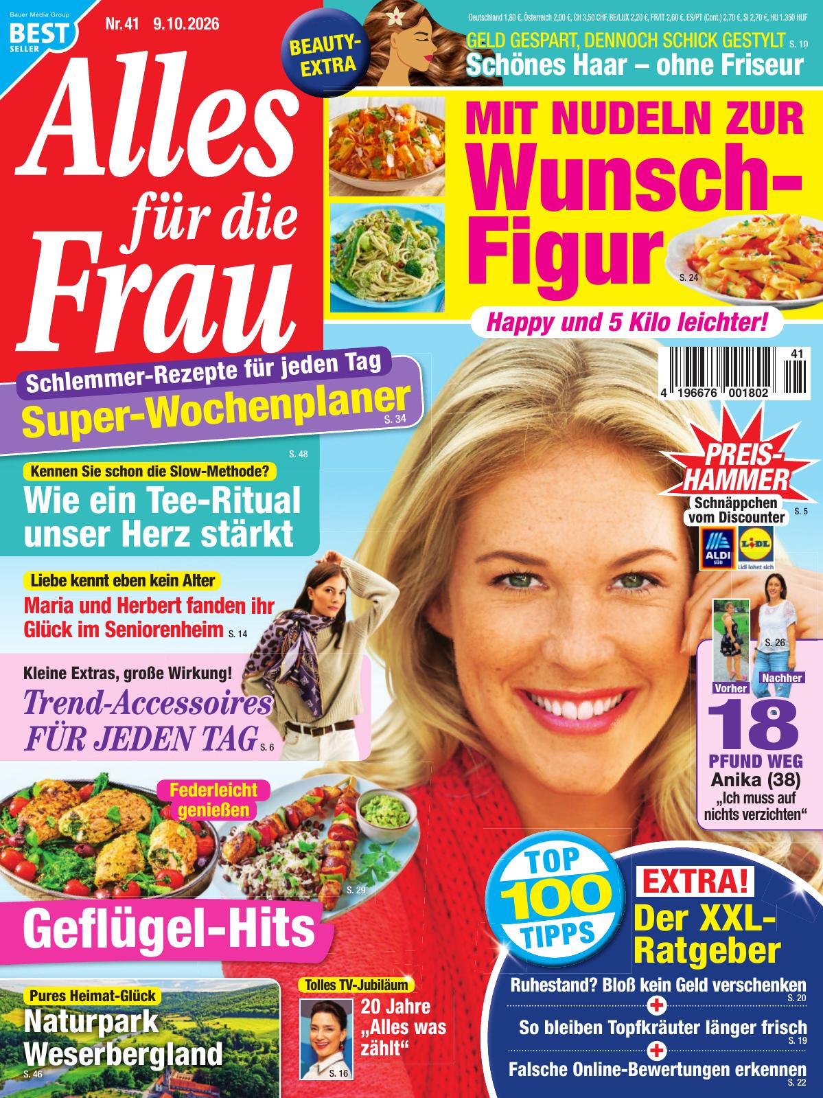 Alles f&uuml;r die Frau 41/2026