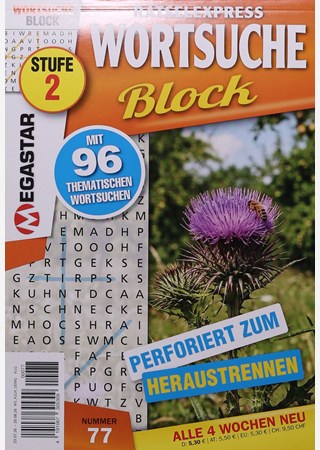 R&auml;tselexpress Wortsuche B 77/2026
