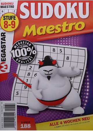 Sudoku Maestro 188/2026
