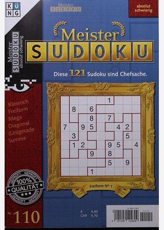 MEISTER SUDOKU 110/2026