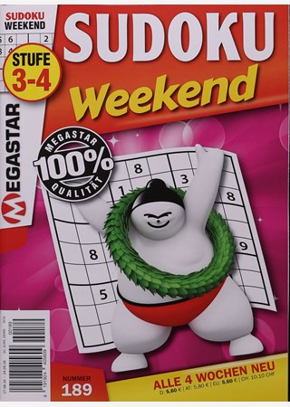 Sudoku Weekend 189/2026 