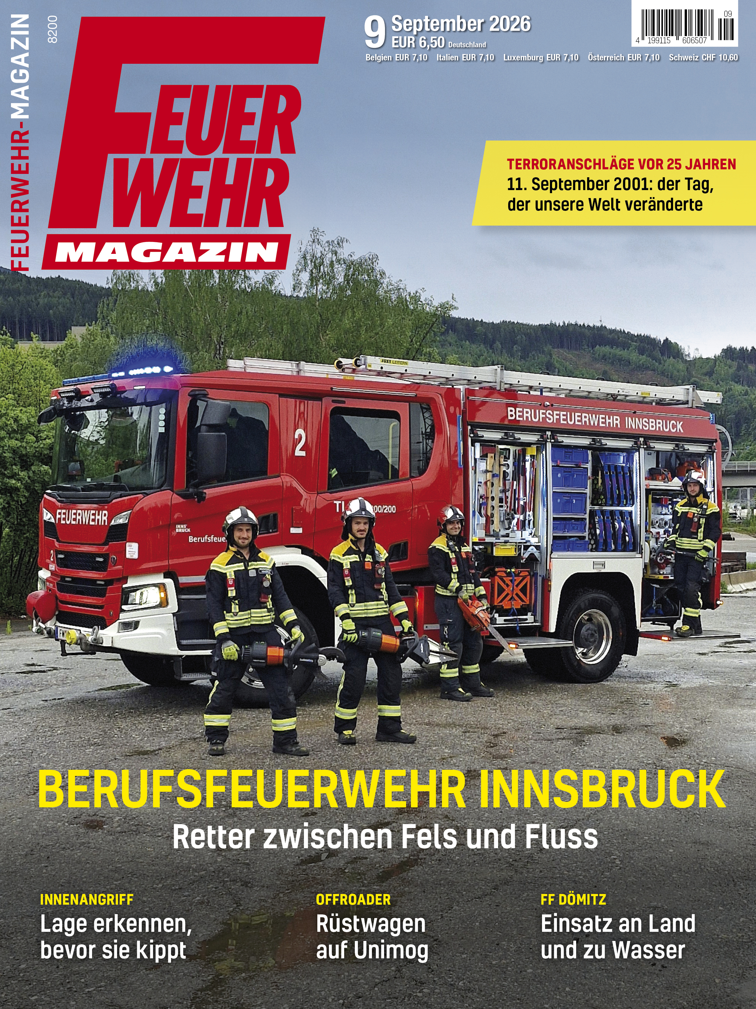 FEUERWEHR-MAGAZIN 9/2026 