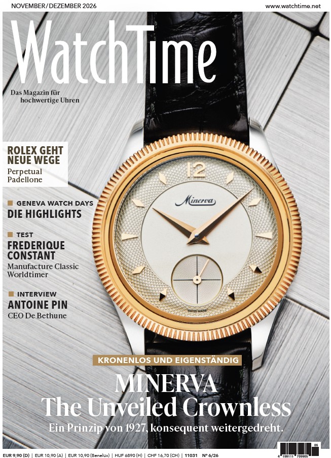 WATCHTIME 6/2026 "Das Magazin f&uuml;r hochwertige Uhren"