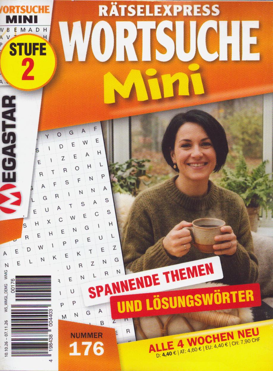 R&auml;tselexpress Wortsuche M 176/2026