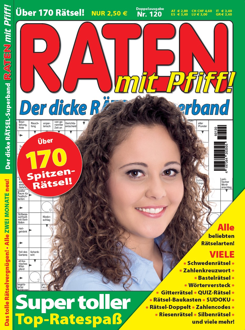 RATEN MIT PFIFF 120/2026 "Der dicke R&auml;tselspezialband"