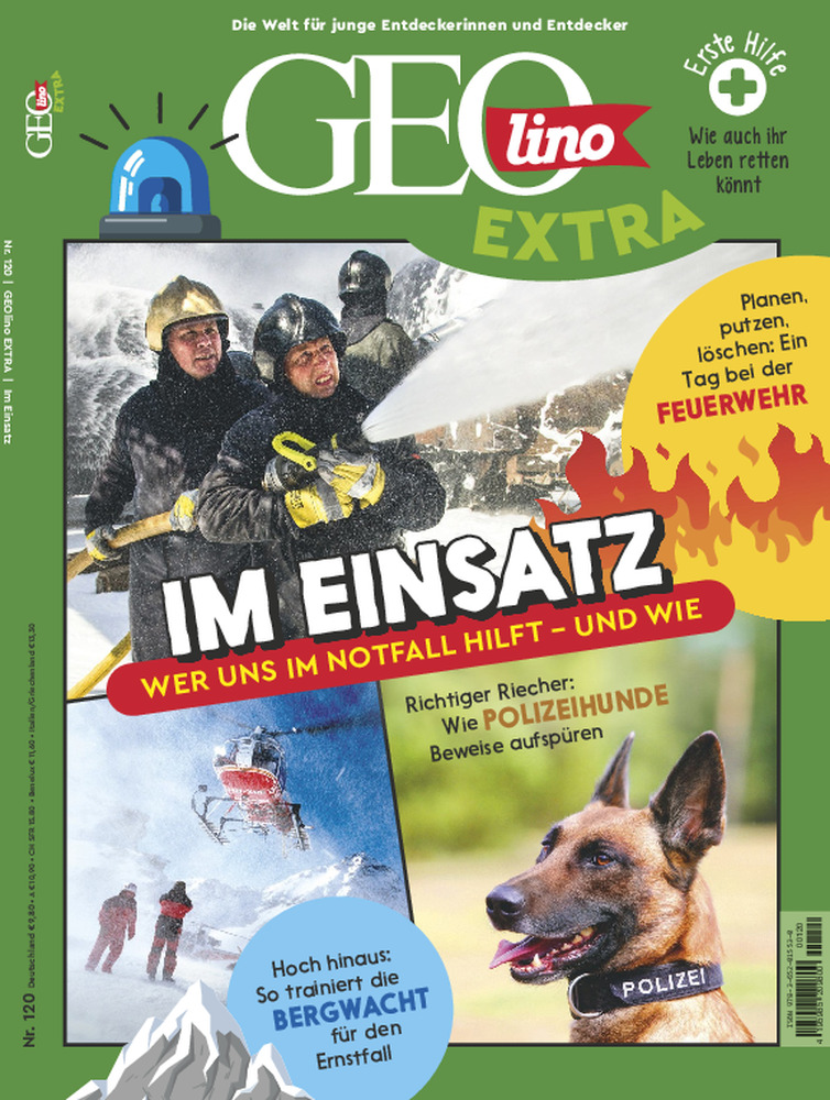 GEOlino Extra 120/2026 "Wer uns im Notfall hilft"