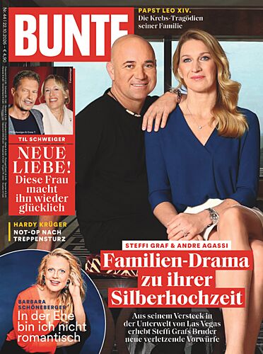 Bunte 44/2026 "Steffi Graf & Andre Agassi Drama"