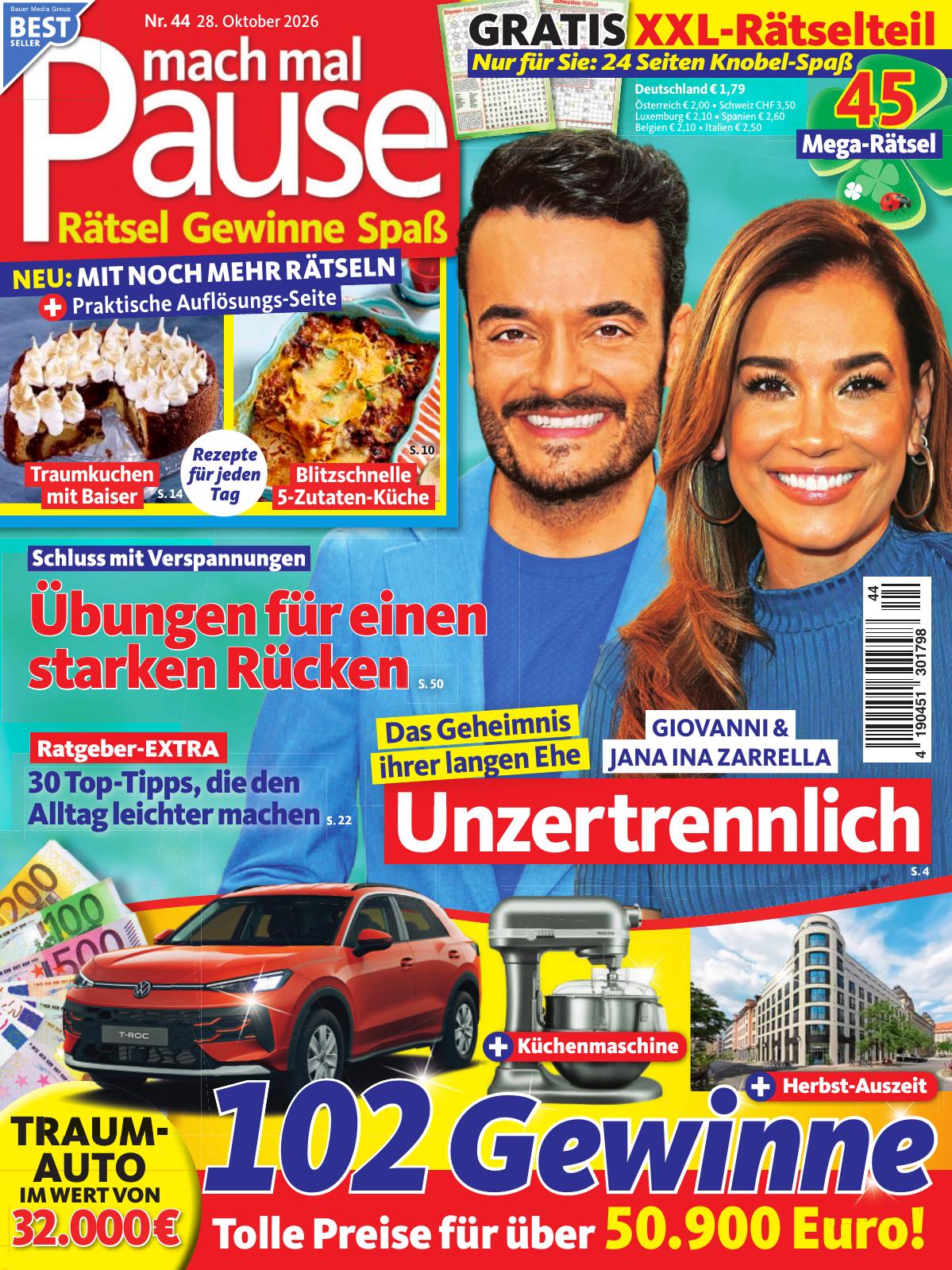 Mach mal Pause 44/2026 "R&auml;tsel Gewinne Spa&szlig;"