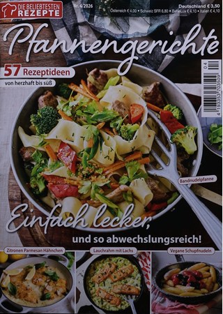 Die beliebtesten Rezepte 4/2026