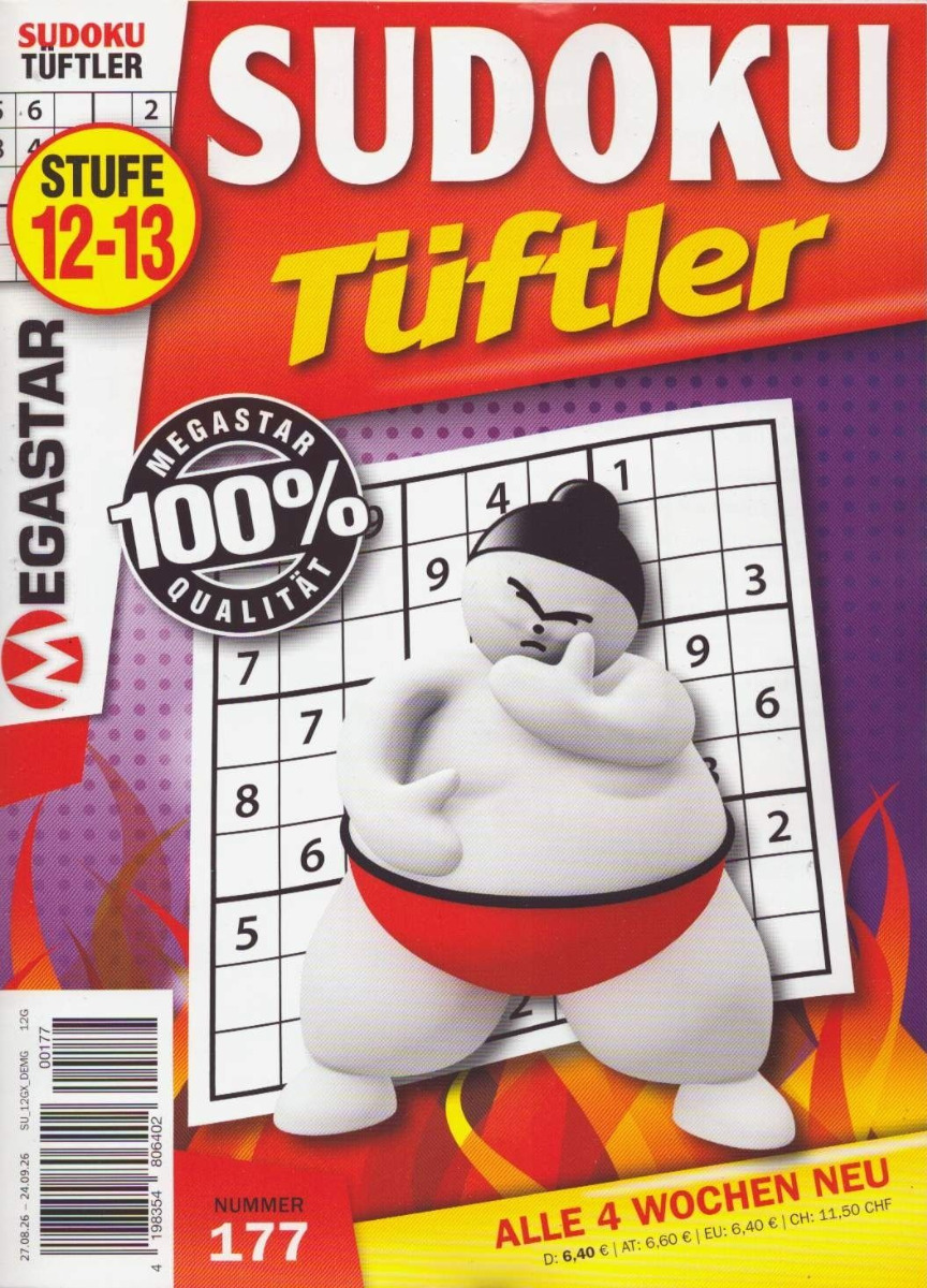 Sudoku T&uuml;ftler 177/2026 