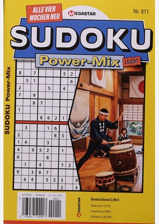 SUDOKU POWER-MIX LEICHT 11/2026