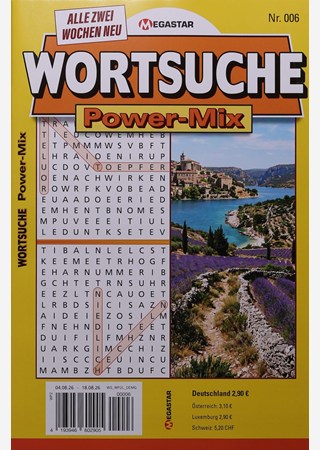 Wortsuche Power Mix 6/2026