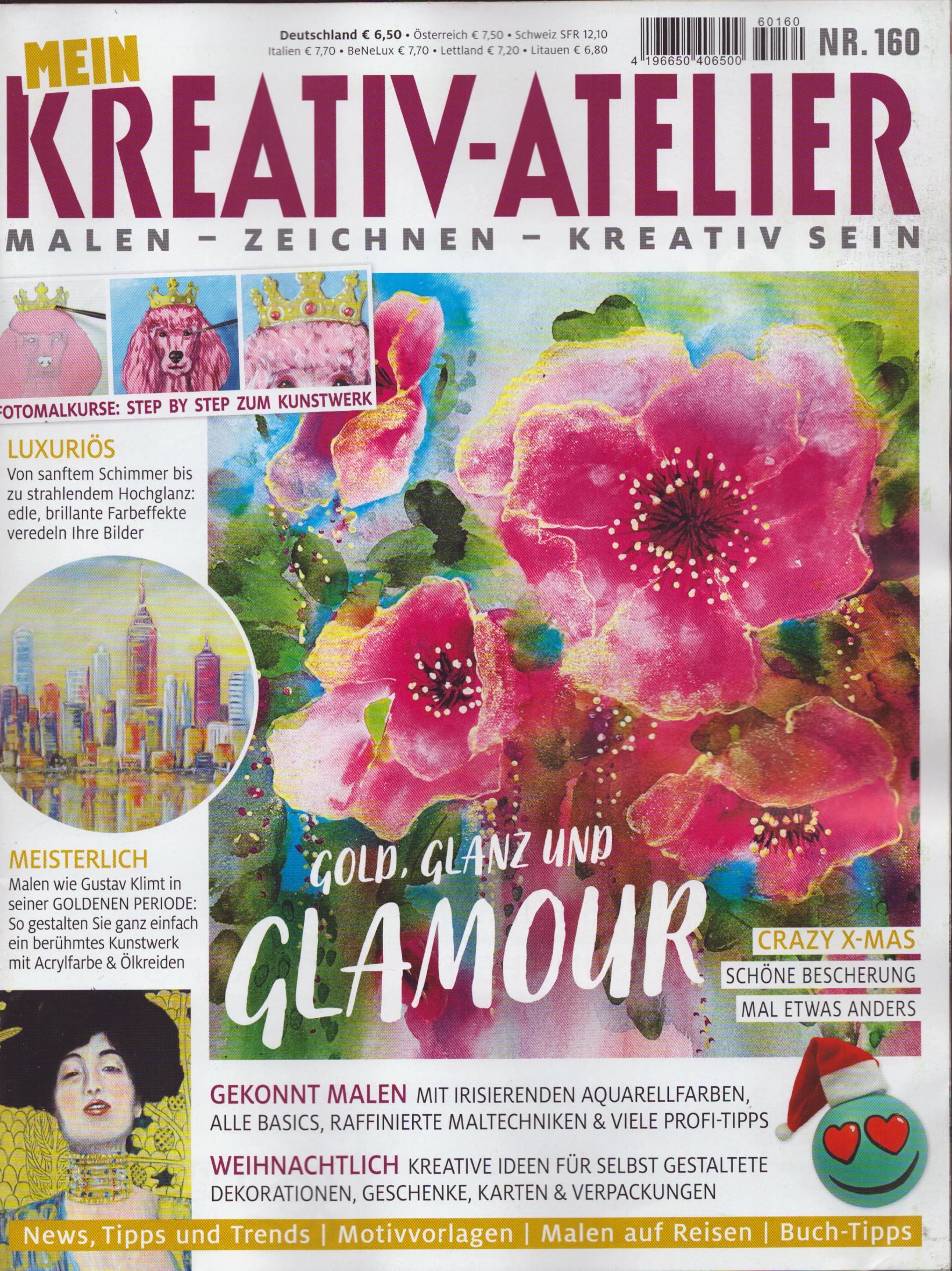 Mein Kreativ-Atelier 160/2026 "Gold, Glanz und Glamour"