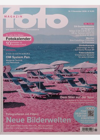 FOTO MAGAZIN 11/2026 "Fotografieren mit Filmen"
