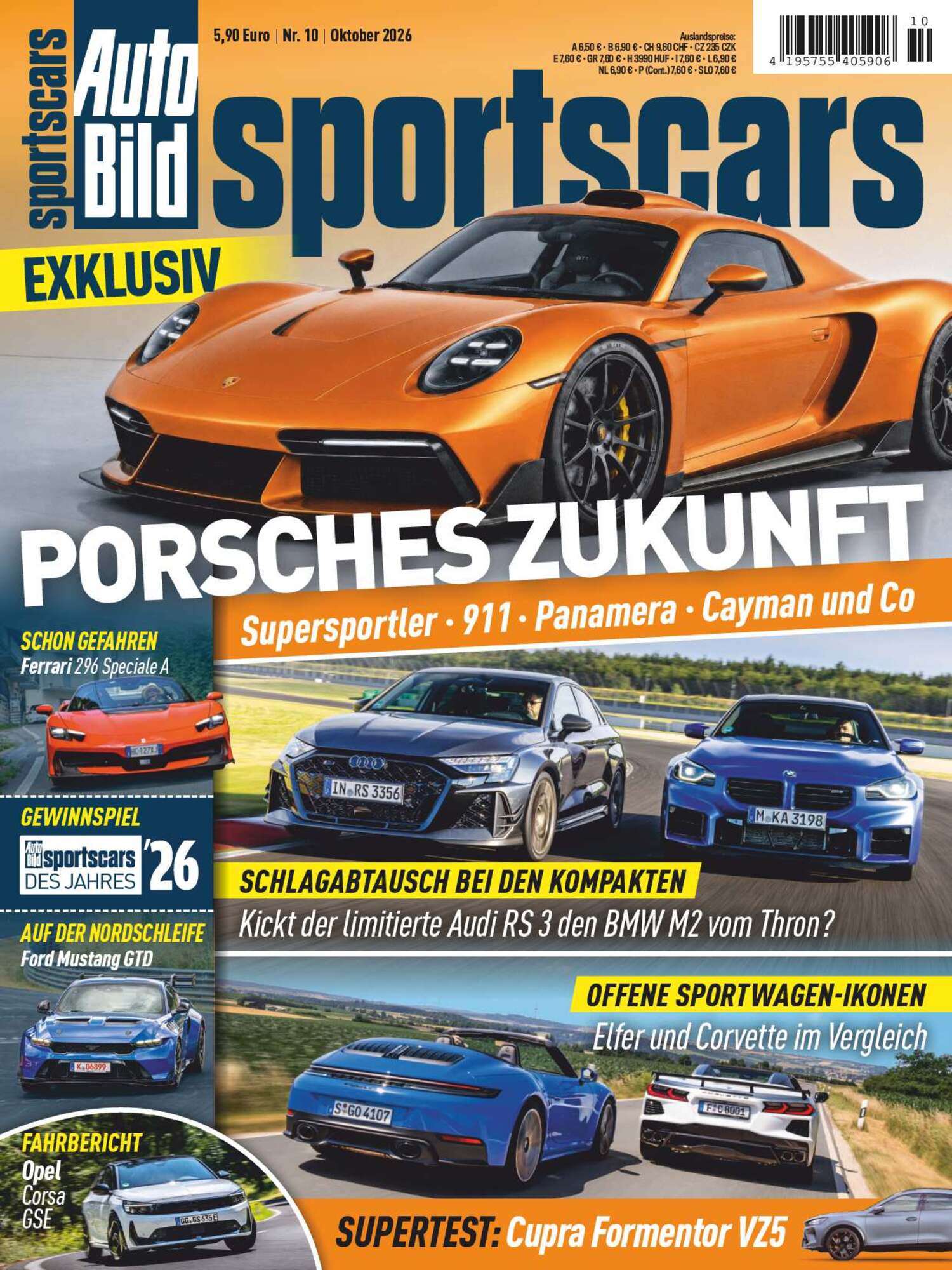 AUTO BILD SPORTSCARS 10/2026