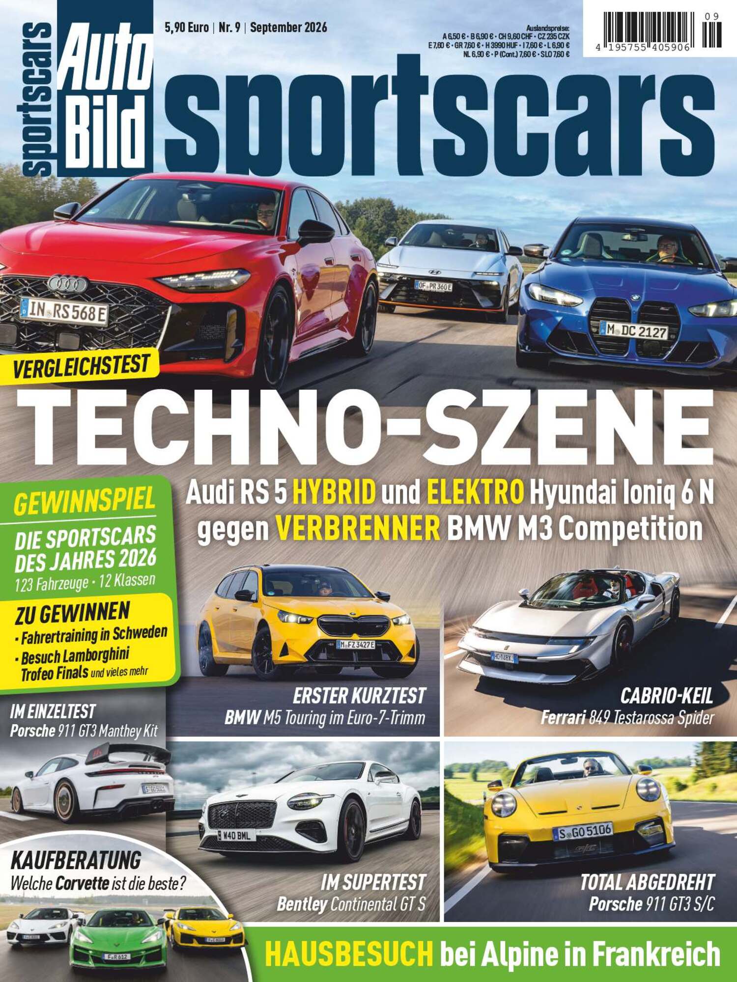 AUTO BILD SPORTSCARS 9/2026