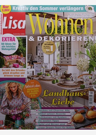 Lisa Wohnen & Dekorieren 9/2026
