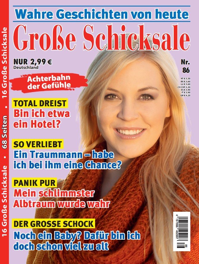 GROSSE SCHICKSALE 86/2026 "Achterbahn der Gef&uuml;hle"
