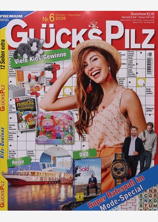Gl&uuml;ckspilz R&auml;tsel 6/2026