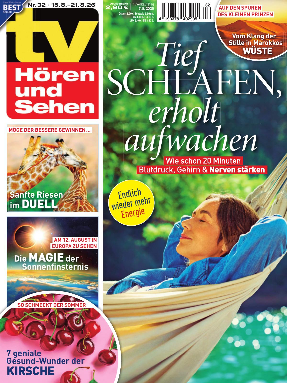 TV H&ouml;ren und Sehen 32/2026