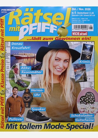 R&auml;tsel mit Pfiff 6/2026 