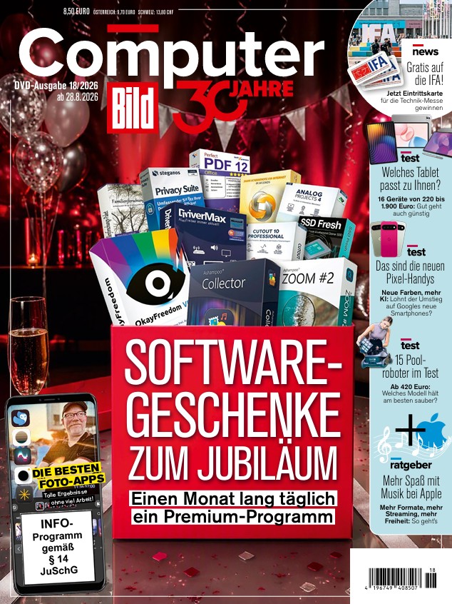 COMPUTER BILD + DVD 18/2026 