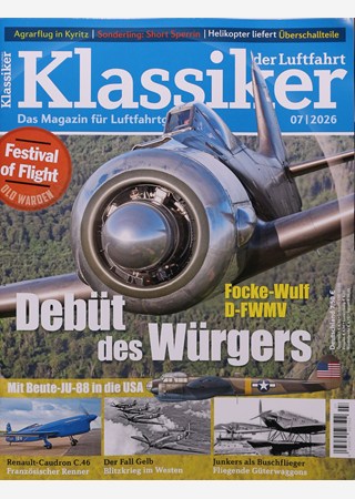 Klassiker der Luftfahrt 7/2026 
