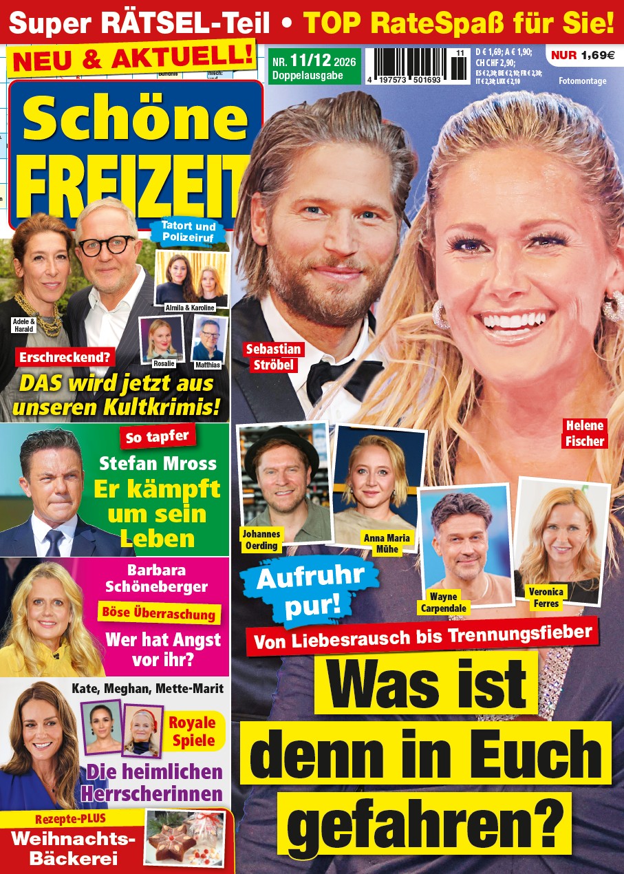 SCH&Ouml;NE FREIZEIT! 11/2026 "Liebesrausch bis Trennungsfieber"