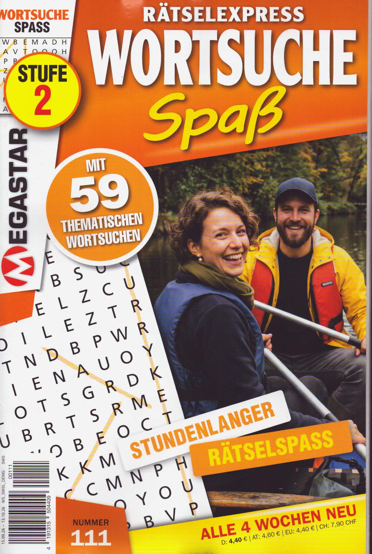 R&auml;tselexpress Wortsuche S 111/2026