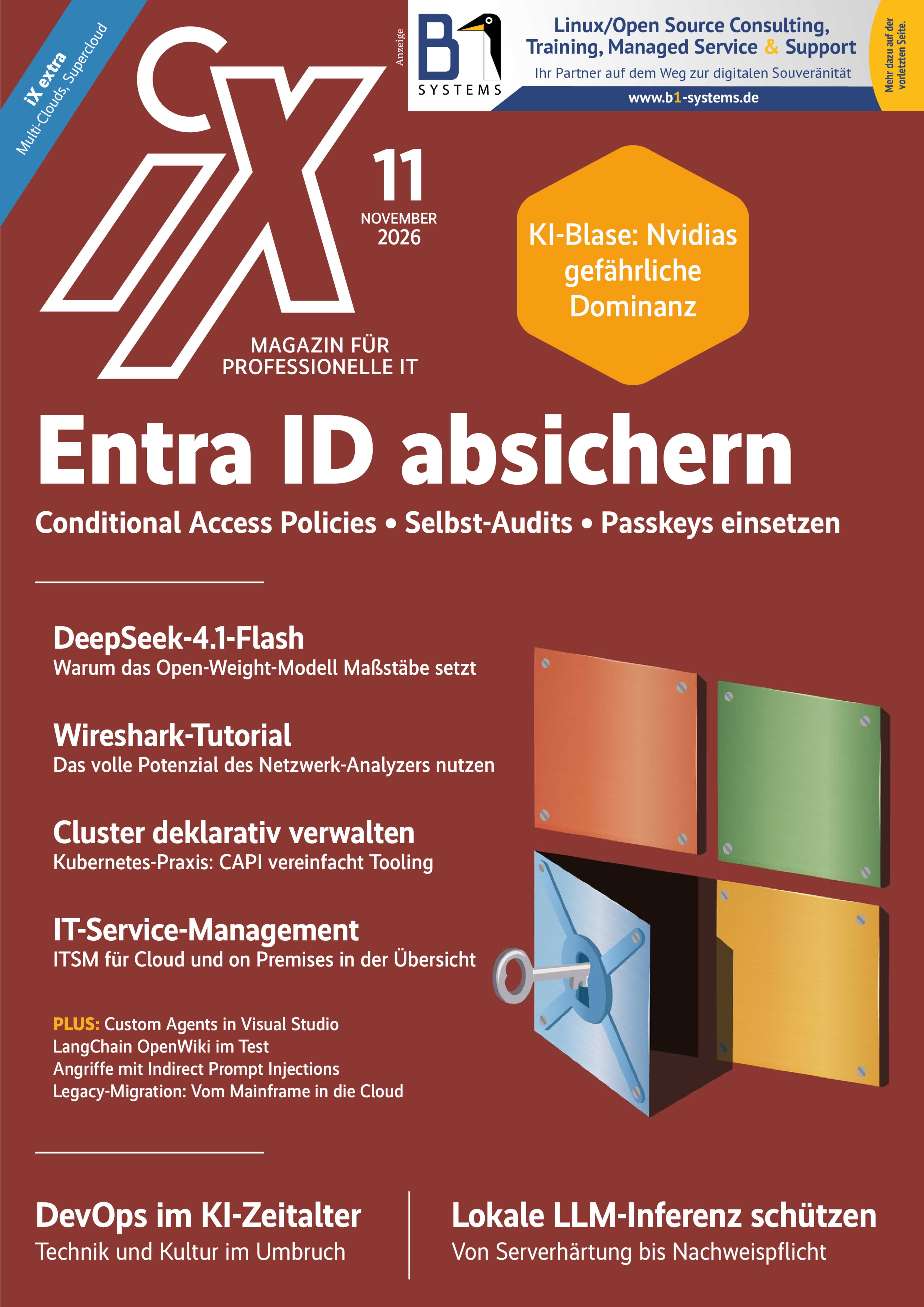 IX MAGAZIN 11/2026 "Entra ID absichern"