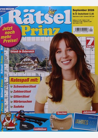 R&auml;tsel Prinz 7 Tage