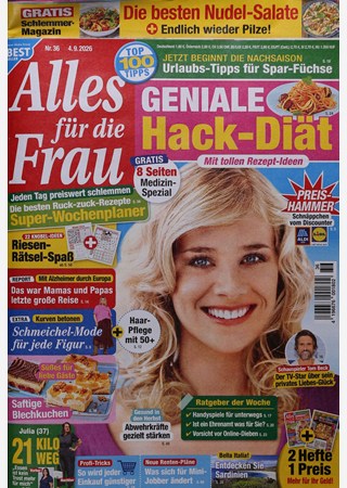 Alles f&uuml;r die Frau 36/2026