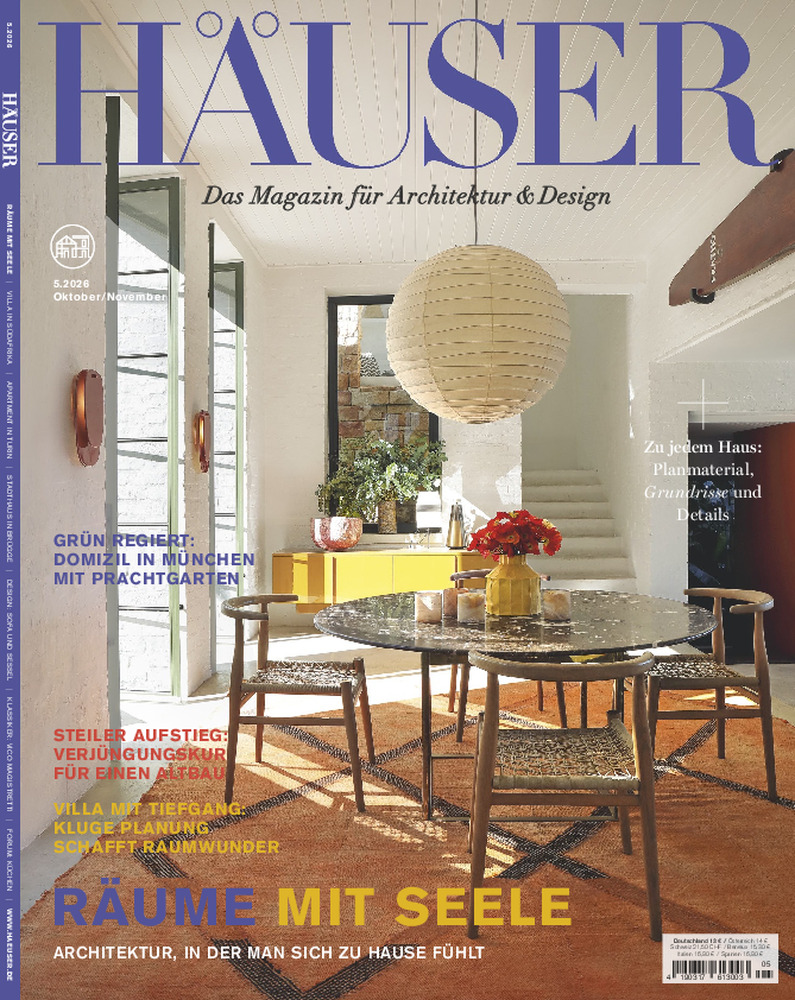 H&Auml;USER 5/2026 "Architektur mit Seele und Grundrissen"