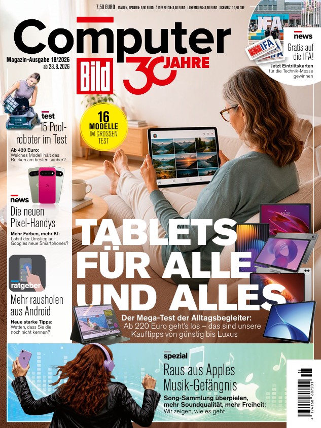 Computer Bild Magazin 18/2026 