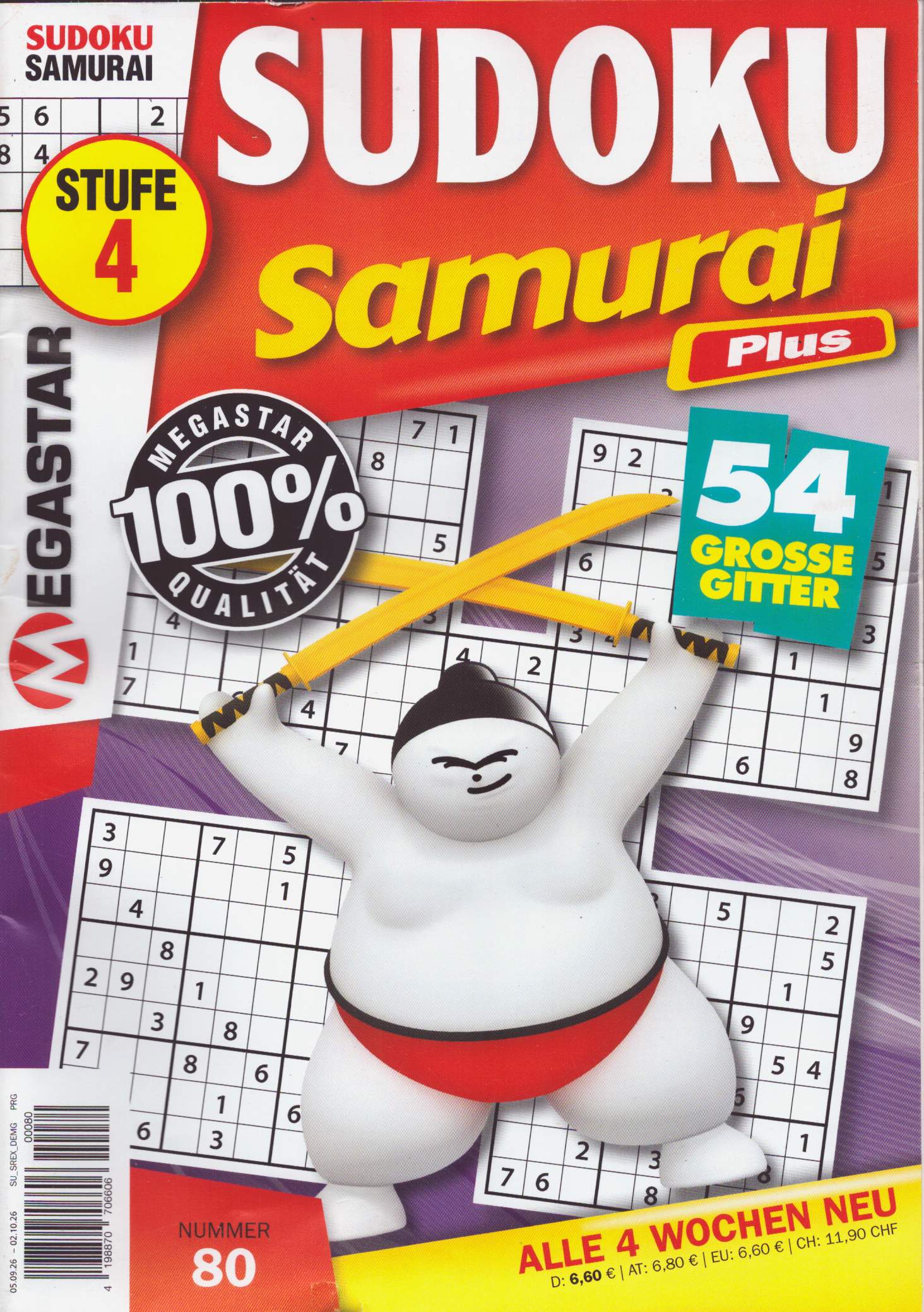 Sudoku Samurai Plus 80/2026