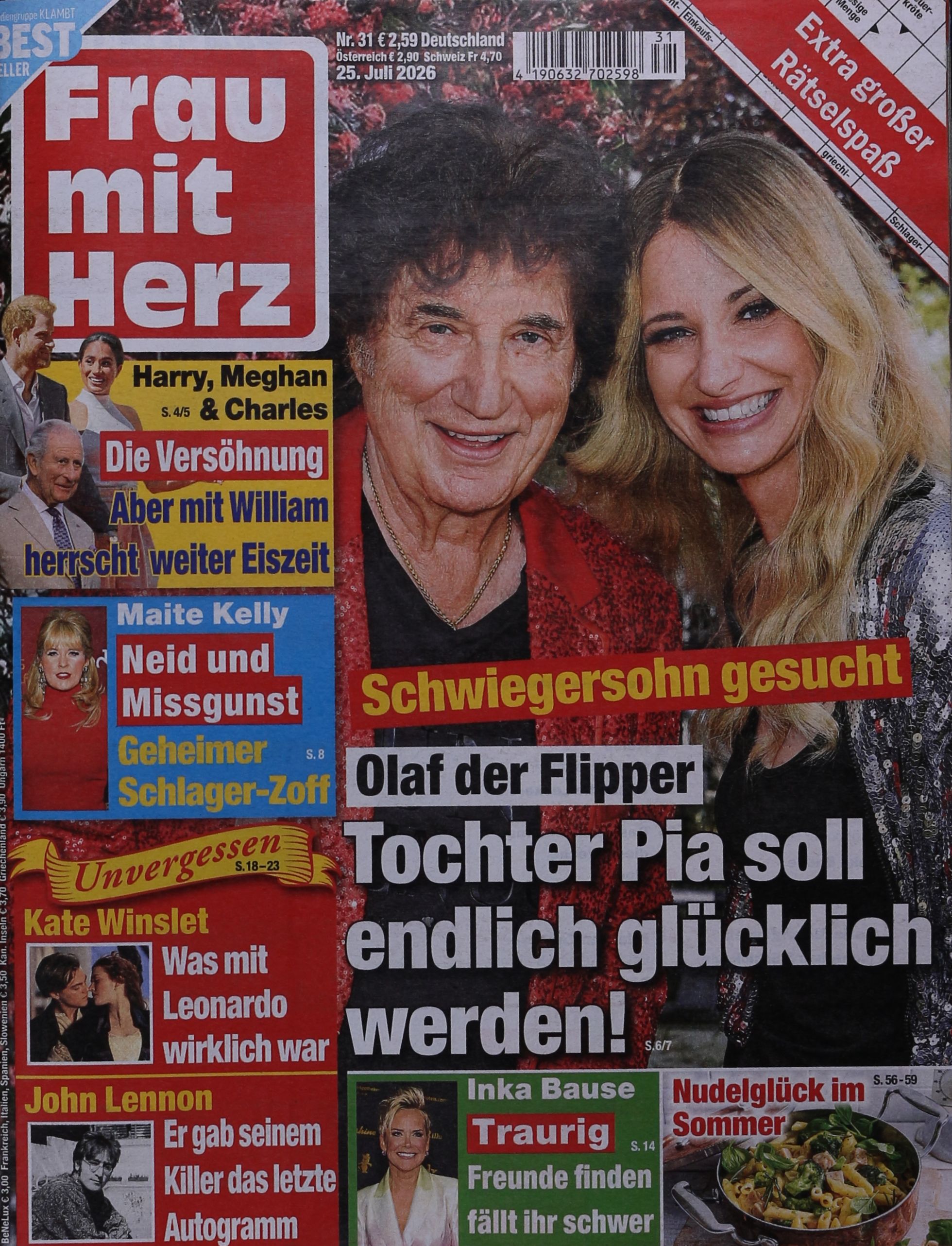Frau mit Herz