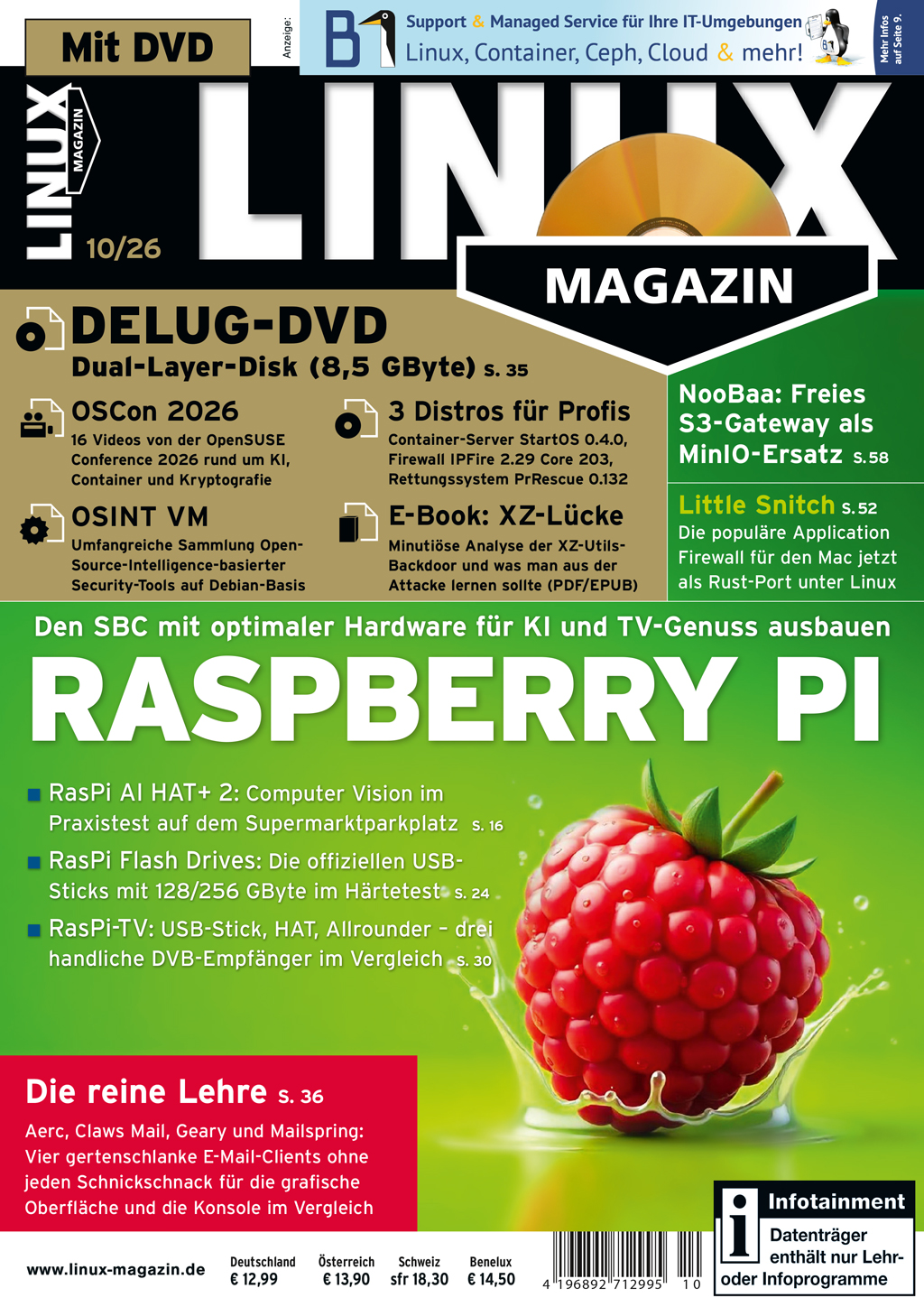Linux-Magazin DVD 10/2026 