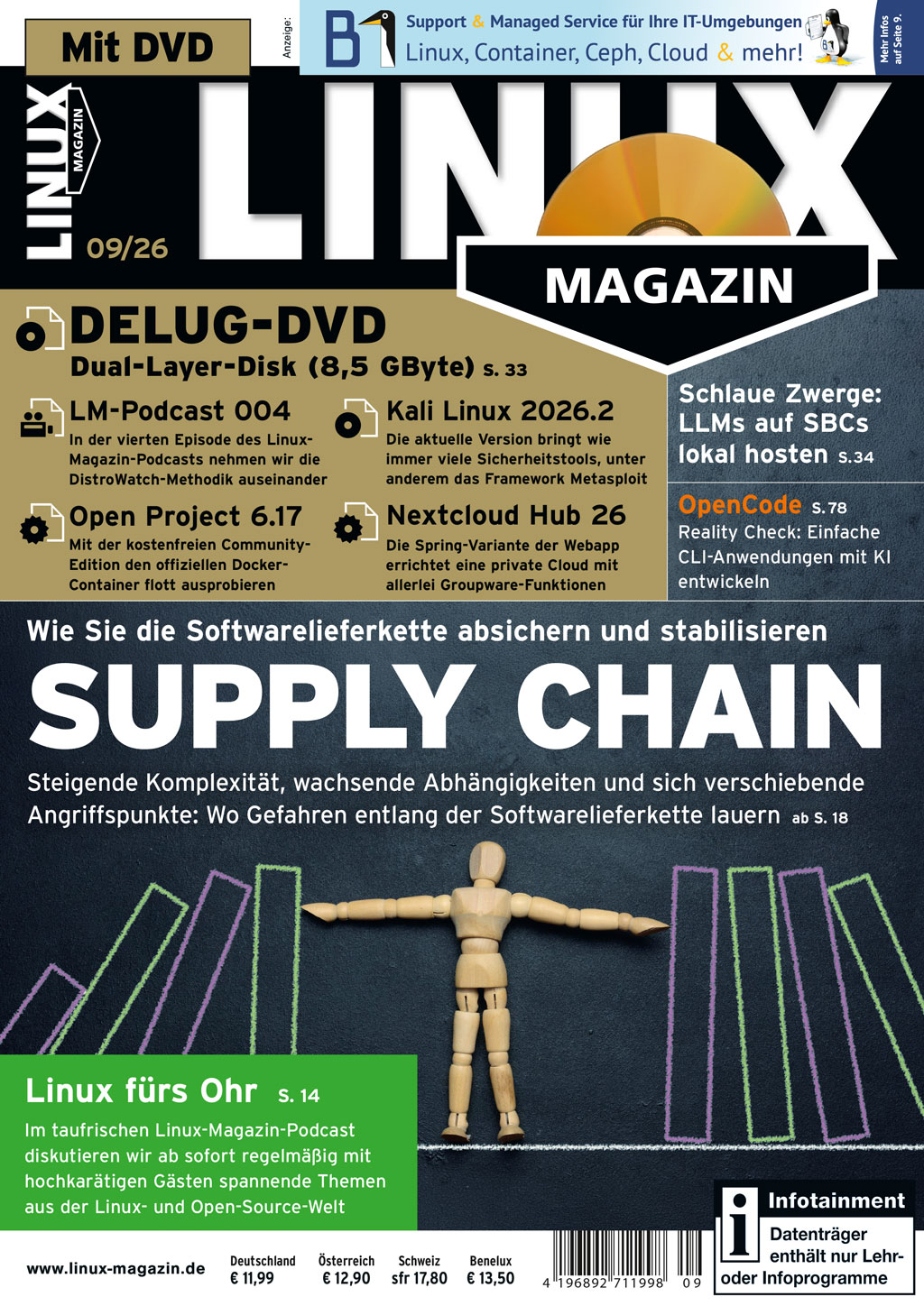 Linux-Magazin DVD 9/2026
