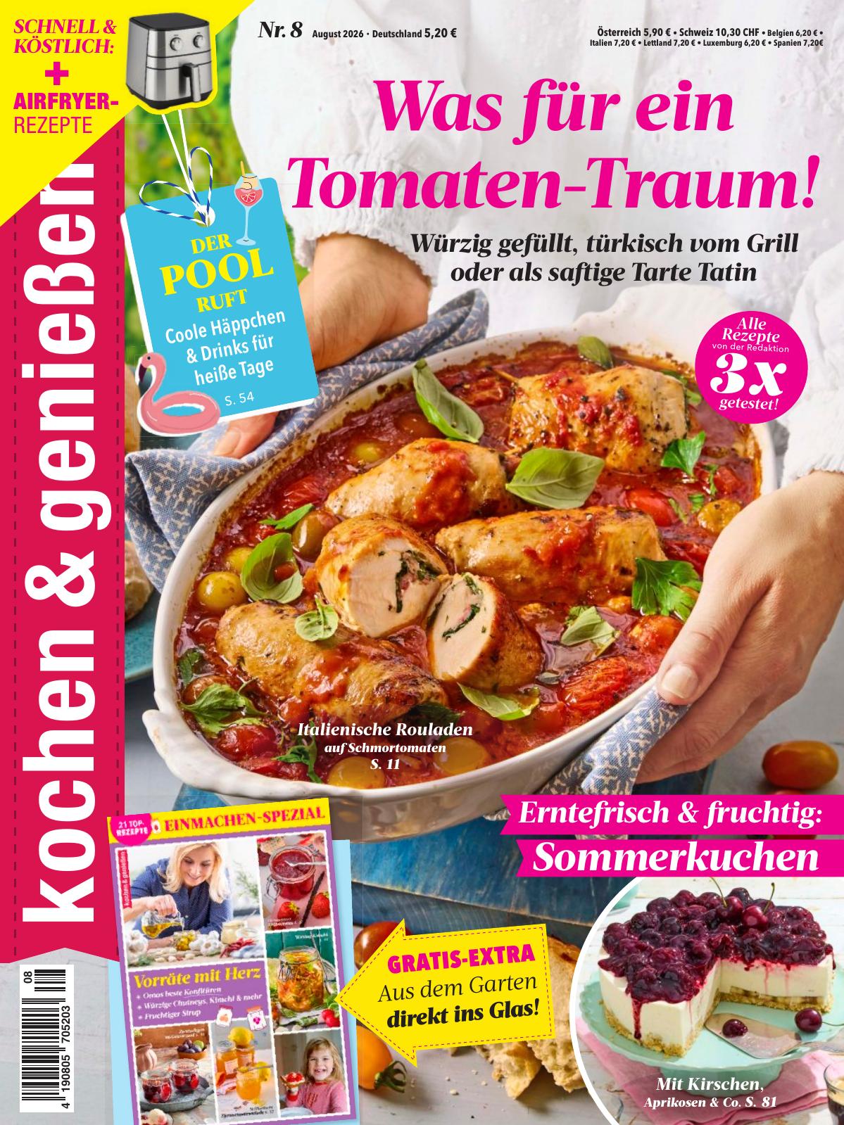 Kochen und Geniessen 8/2026